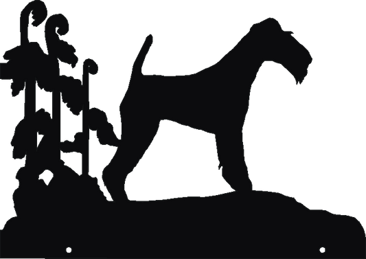 Wire Fox Hanging Signs