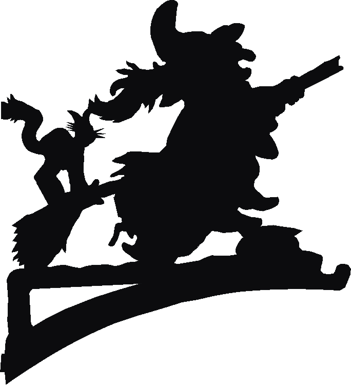 Witch Hanging Brackets