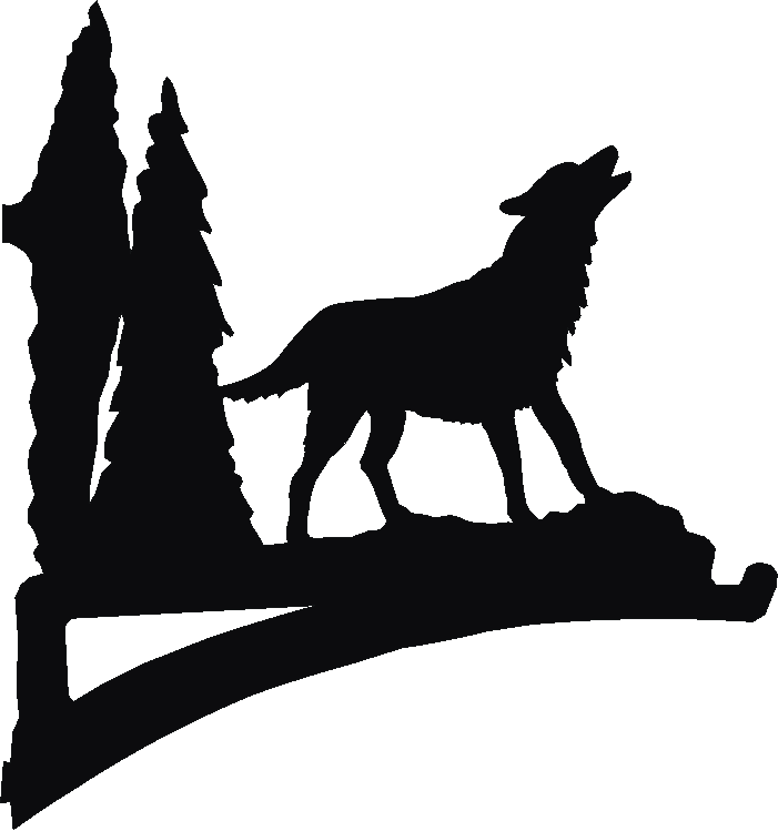 Wolf Hanging Brackets