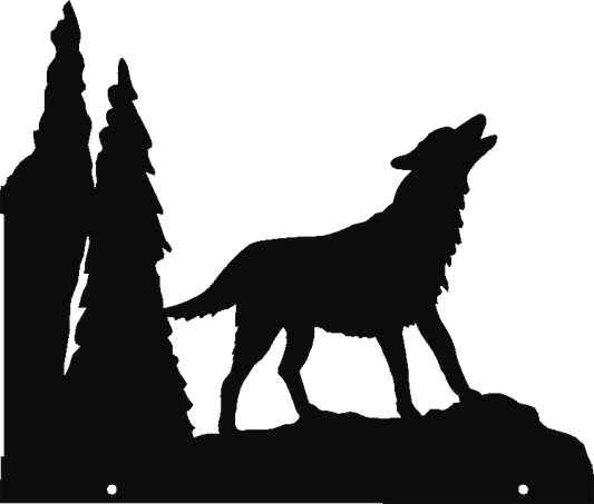Wolf Hanging Signs
