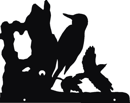 Woodpecker Hanging Signs