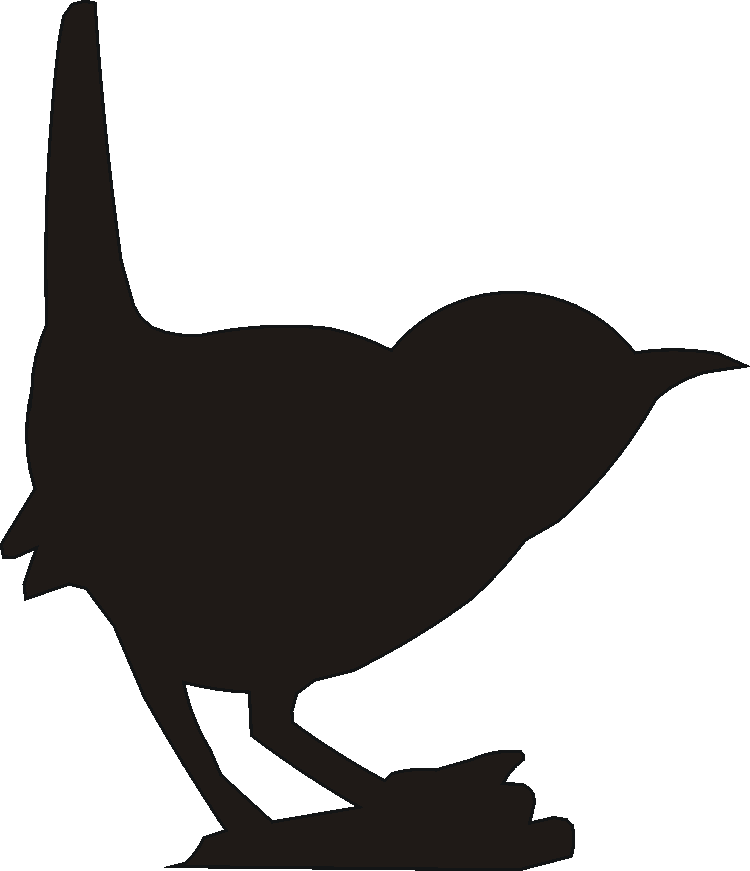 Wren Silhouettes