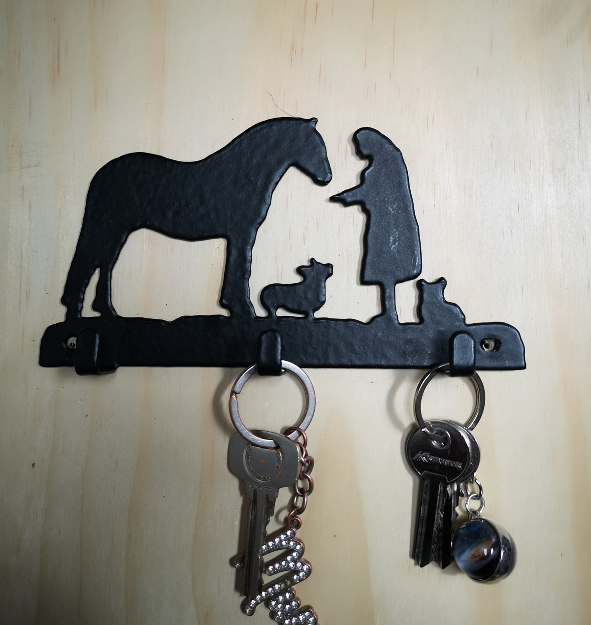 The Range Key Racks JUBILEE 3 Hook Key Rack – The Profiles Range
