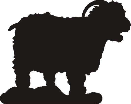 Angora Goat Stable Door Name Plates