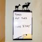 Penguins White Board Set