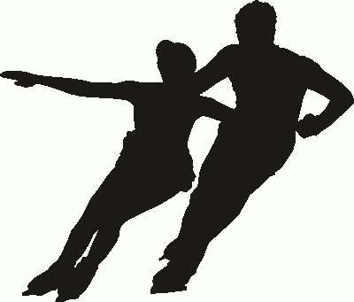 Ice Dance Silhouettes