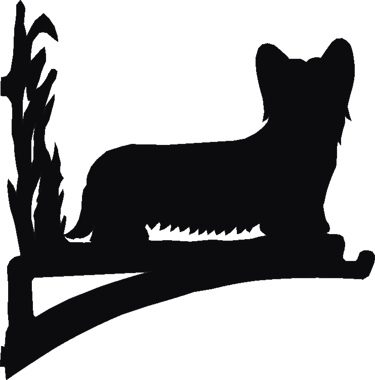 Skye Terrier Hanging Brackets