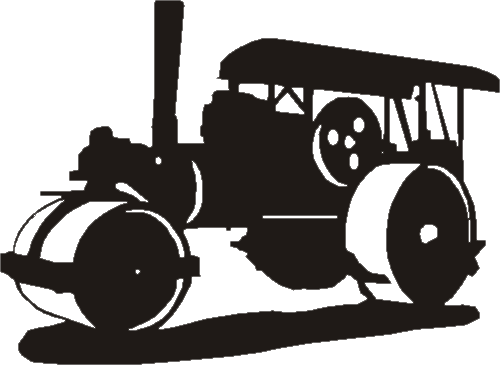 Steam Roller Weathervane