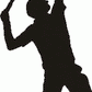 Tennis Men Hanging Signs