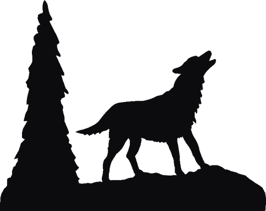 Wolf Rosette Runner