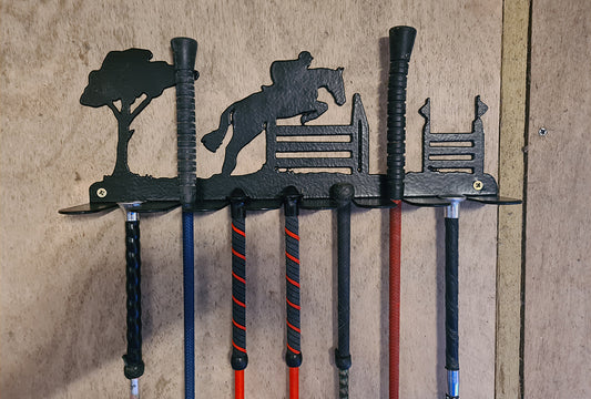 Panoramic Eventing Whip Rack