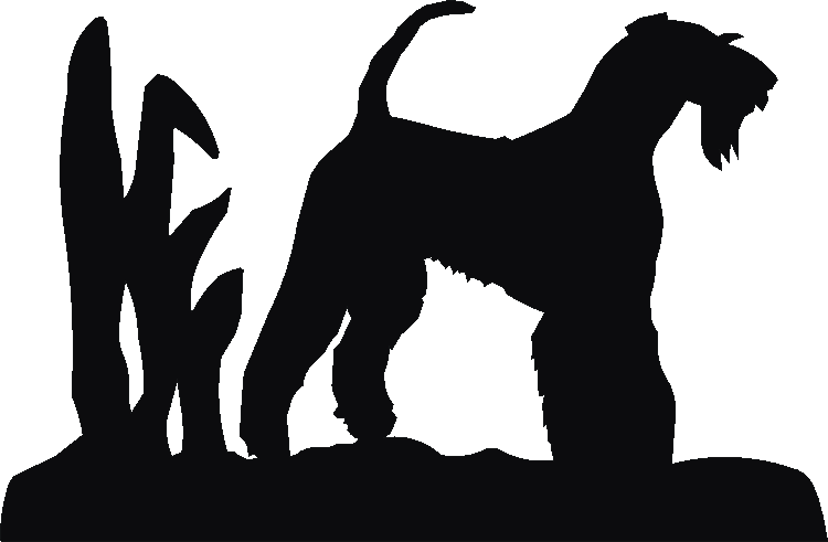 Airedale Silhouettes