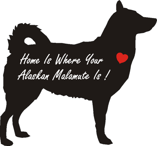 Alaskan Malamute Home Is...