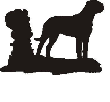 Argentine Dogge Silhouettes