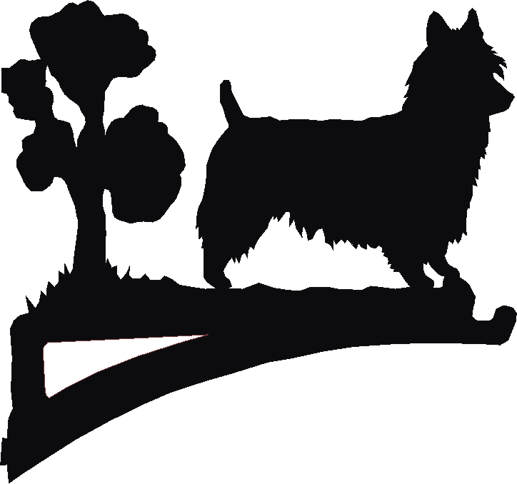 Australian Terrier Hanging Brackets