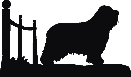 Bearded Collie Coat Racks