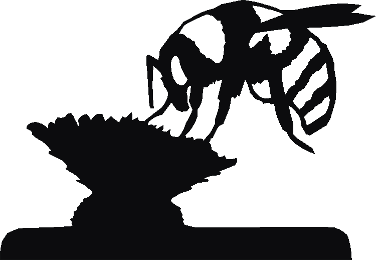 Bee Silhouettes