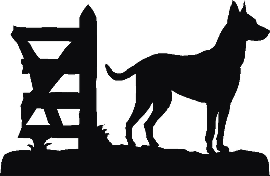 Belgian Malinois Silhouettes