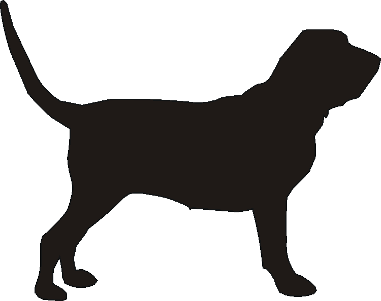 Bloodhound Silhouettes