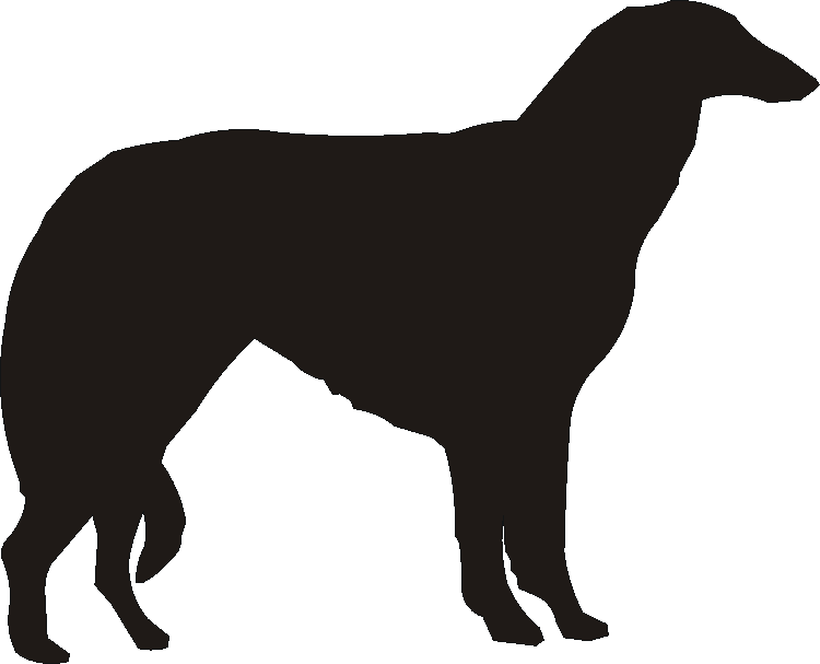 Borzoi Silhouettes