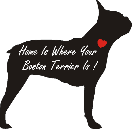 Boston Terrier Home Is...