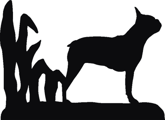 Boston Terrier Rosette Runner