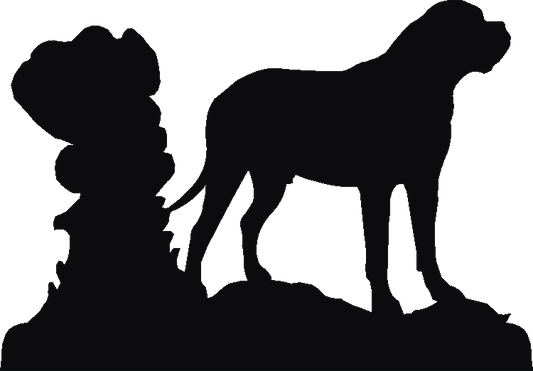 Bull Mastiff Trivia Tray