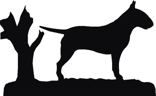 Bull Terrier Weathervane