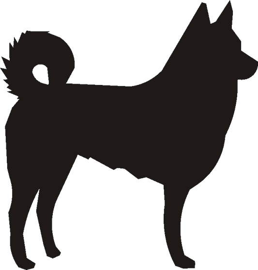 Canaan Dog Silhouettes