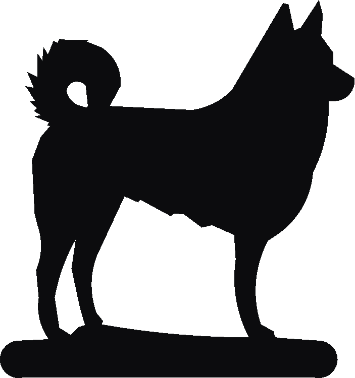 Canaan Dog Phone Stand