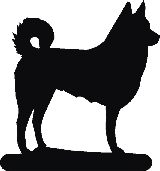 Canaan Dog Book Ends