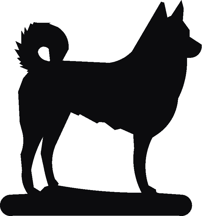 Canaan Dog Door Knocker