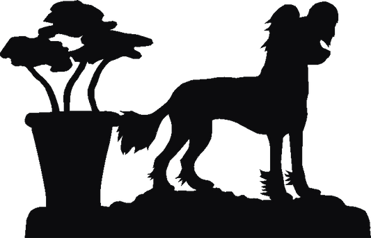 Chinese Crested Silhouettes