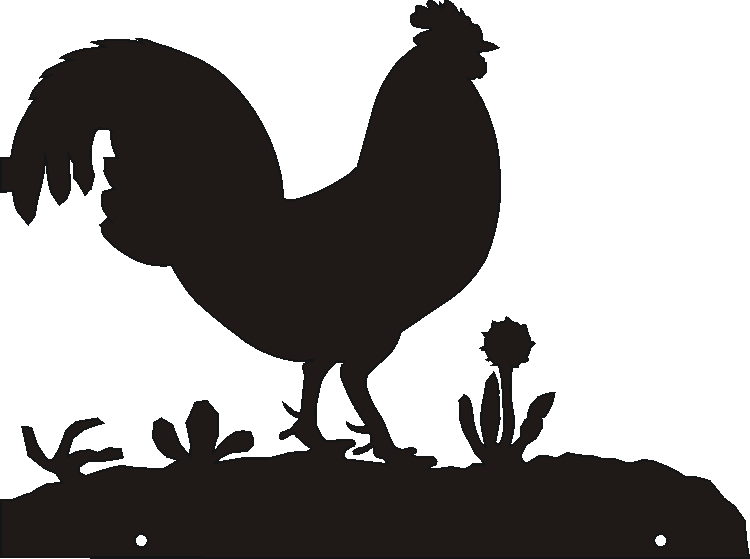 Cockerel Hanging Signs