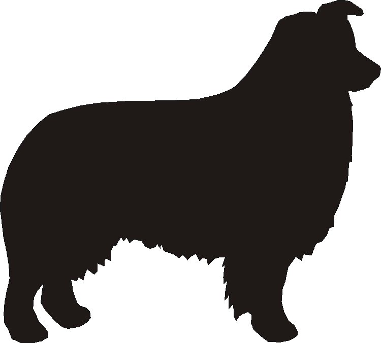 Collie Show Silhouettes