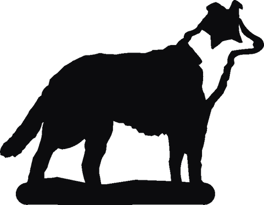 Collie Standing Post Top