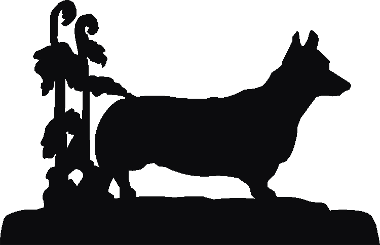 Corgi Pembroke Key Rack