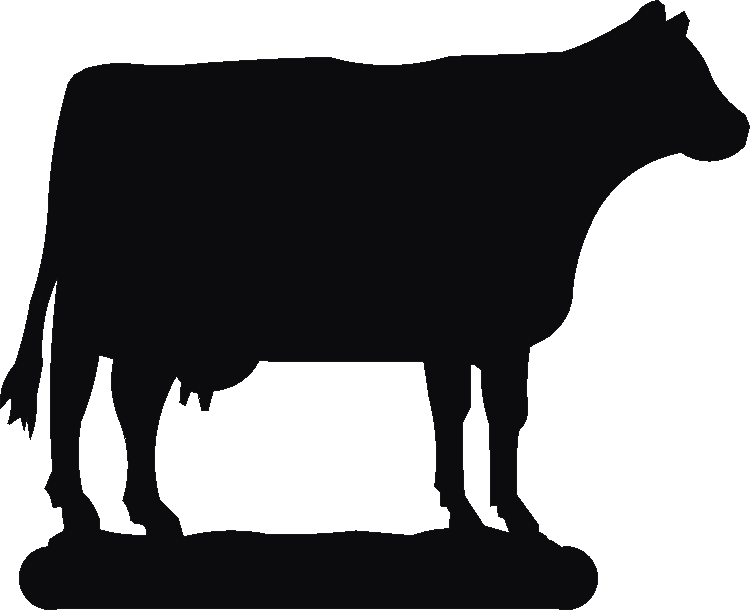 Cow Number Plates