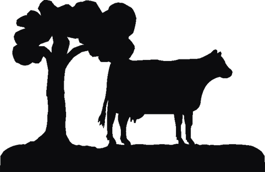 Cow Silhouettes