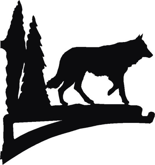 Czech Wolf Dog Hanging Brackets