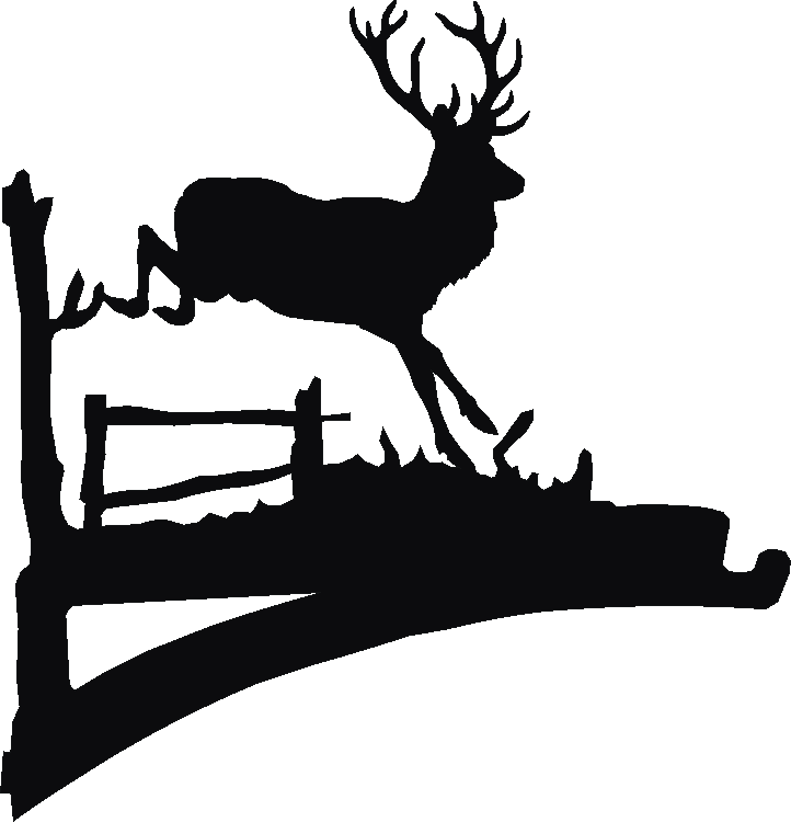 Deer Jump Hanging Brackets