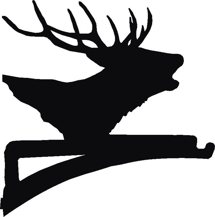 Deer Head Hanging Brackets