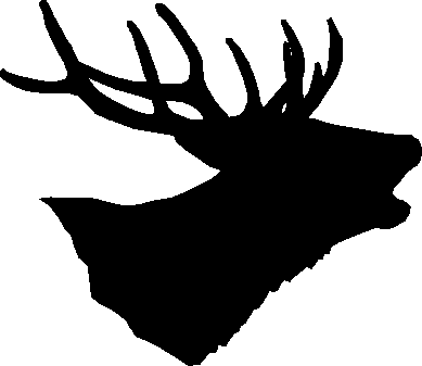 Deer Head Hanging Signs