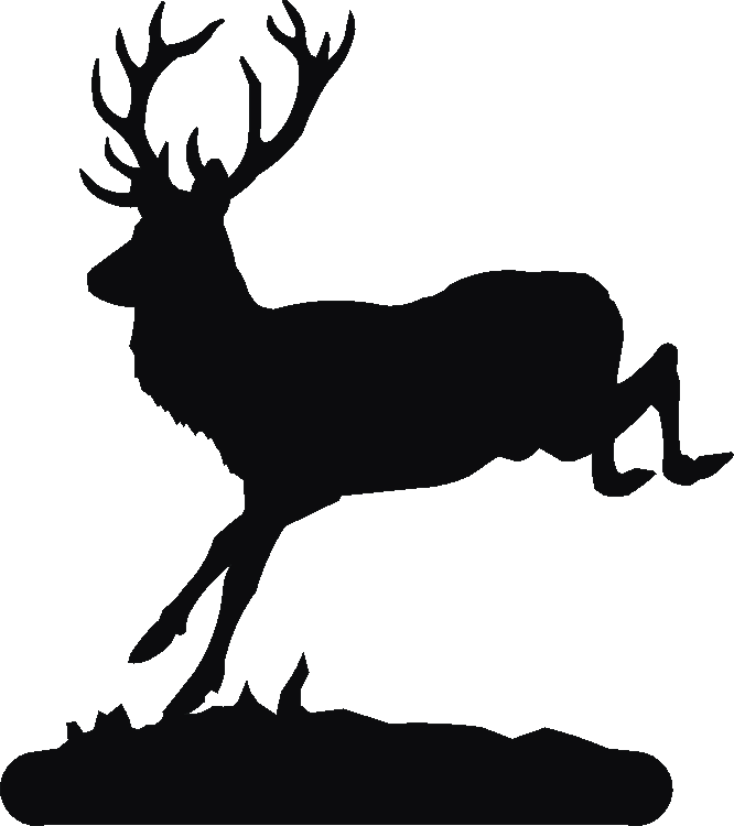 Deer Jump Toilet Roll Stand