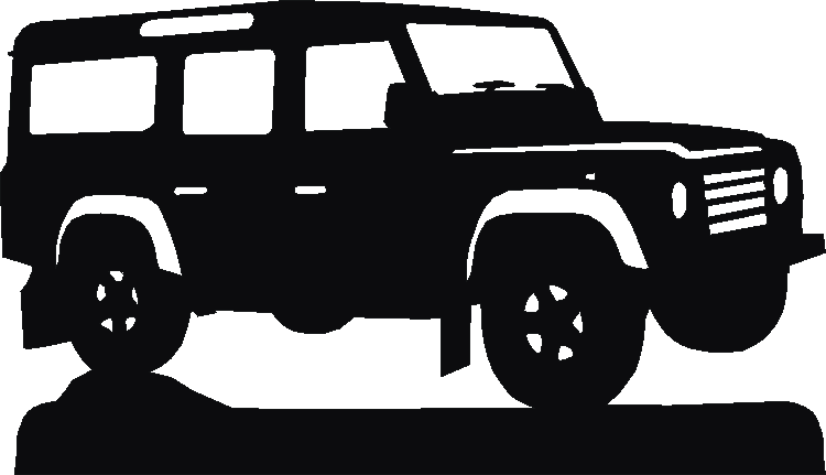 Land Rover Defender 110 Silhouettes | The Profiles Range