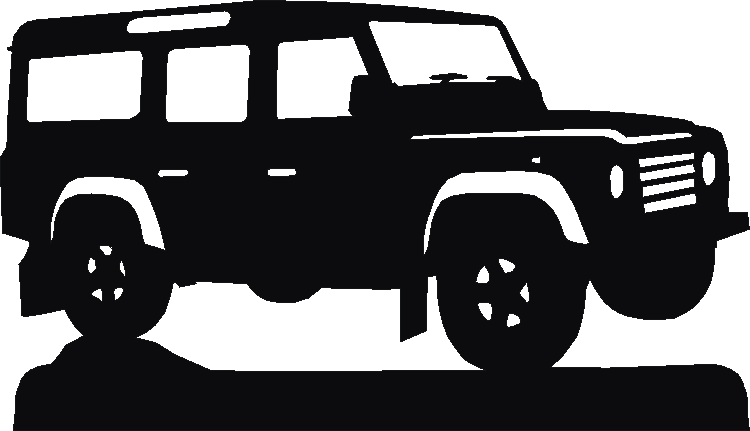 Land Rover Defender 110 Sign Plates