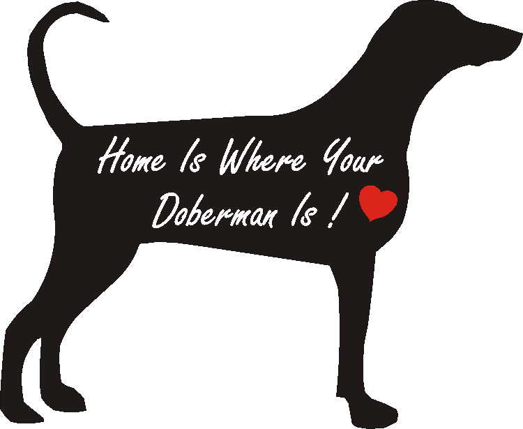 Doberman Home Is...