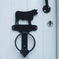 American Water Spaniel Door Knocker
