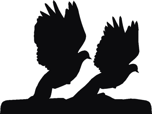 Doves Silhouettes
