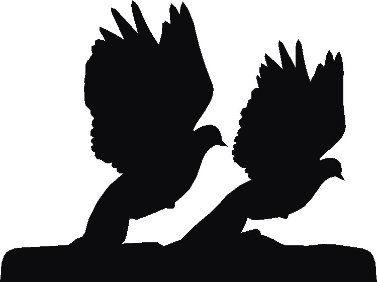 Doves Silhouettes